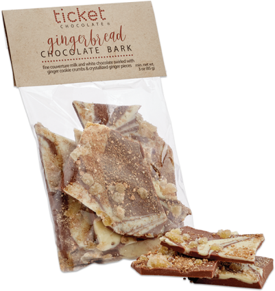 Gingerbread Bark - Chocolate (720x540), Png Download