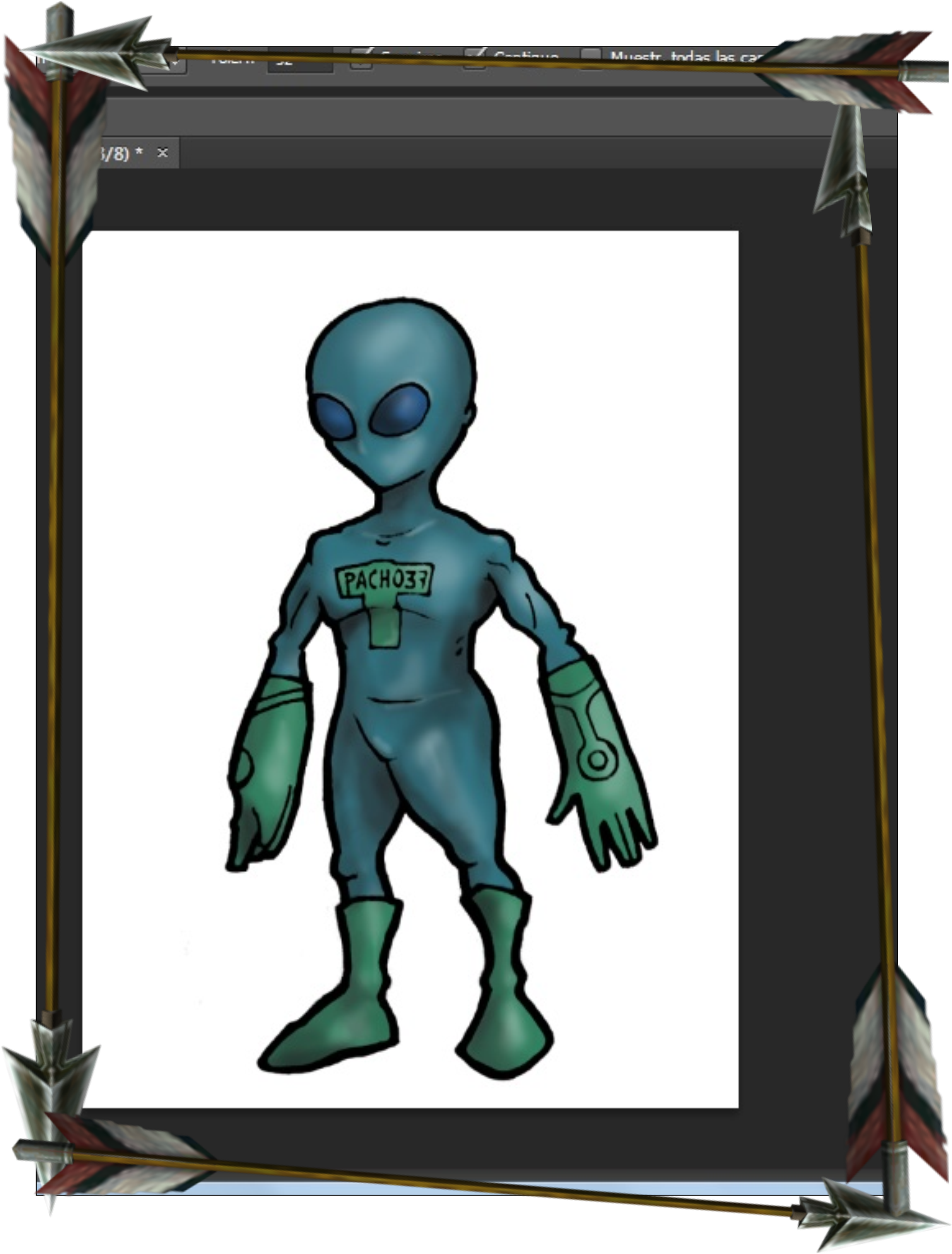 Bueno, Hasta Aqui Llegue Porque Lo Importante Era Mostrar - Cartoon (2479x3319), Png Download