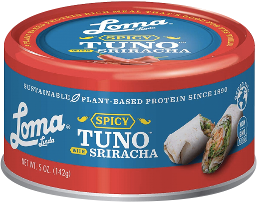 Loma Linda, Proteína Vegana Tipo Atún Sriracha, 142g - Mare (600x700), Png Download