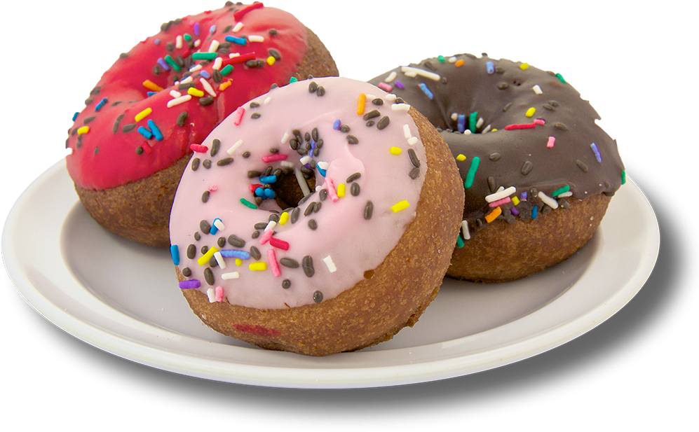 Cake Donuts - Cake Donuts & Original Glazed Donuts (1024x768), Png Download