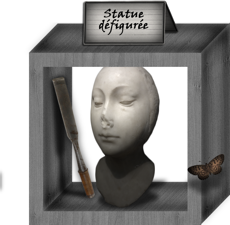 Statue - Bust (800x800), Png Download