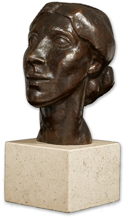 Portrait Head Of Mary Jewels - Bust (800x800), Png Download