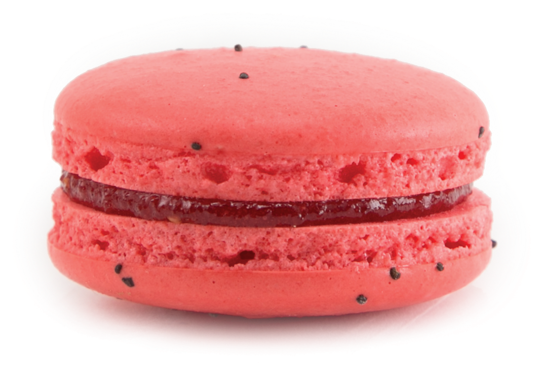 Strawberry - Macaron Aesthetic Png (1200x1200), Png Download