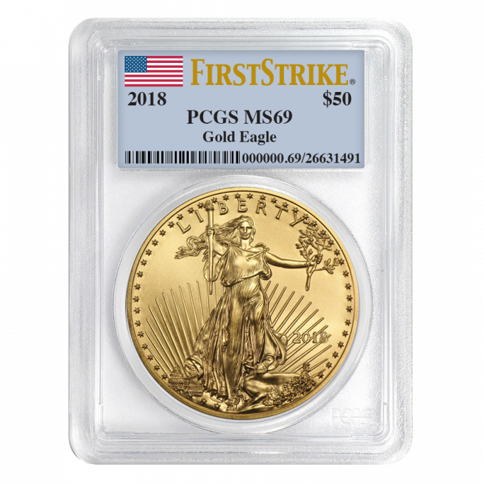 Gold Bullion Eagle 1 4 (700x700), Png Download