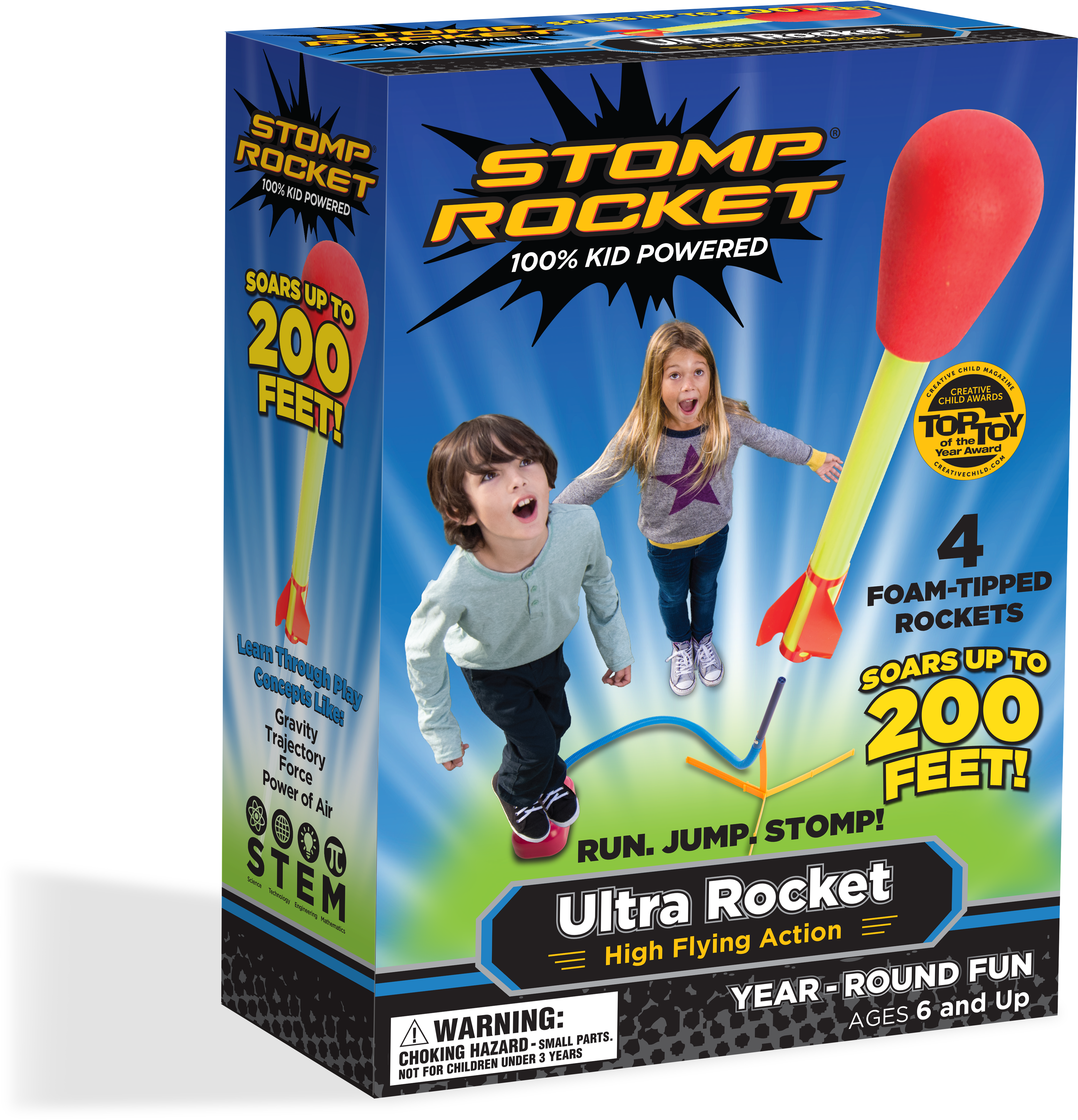 Stomp Rocket (4008x4580), Png Download