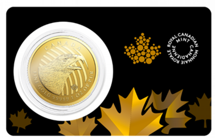 1 Troy Ounce Gouden Munt Golden Eagle - Call Of The Wild Series Coin (940x587), Png Download