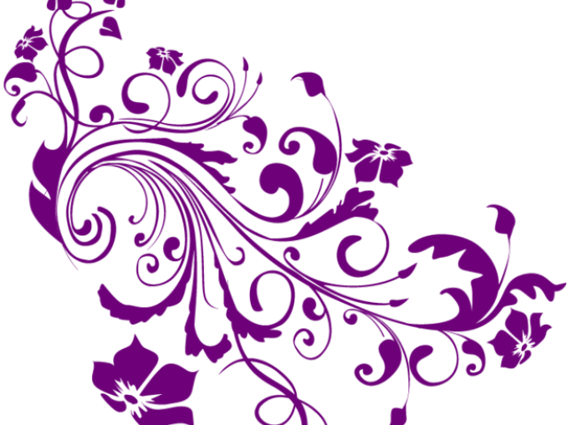 Swirls Clipart Colored - Colorful Corner Design Png (640x480), Png Download