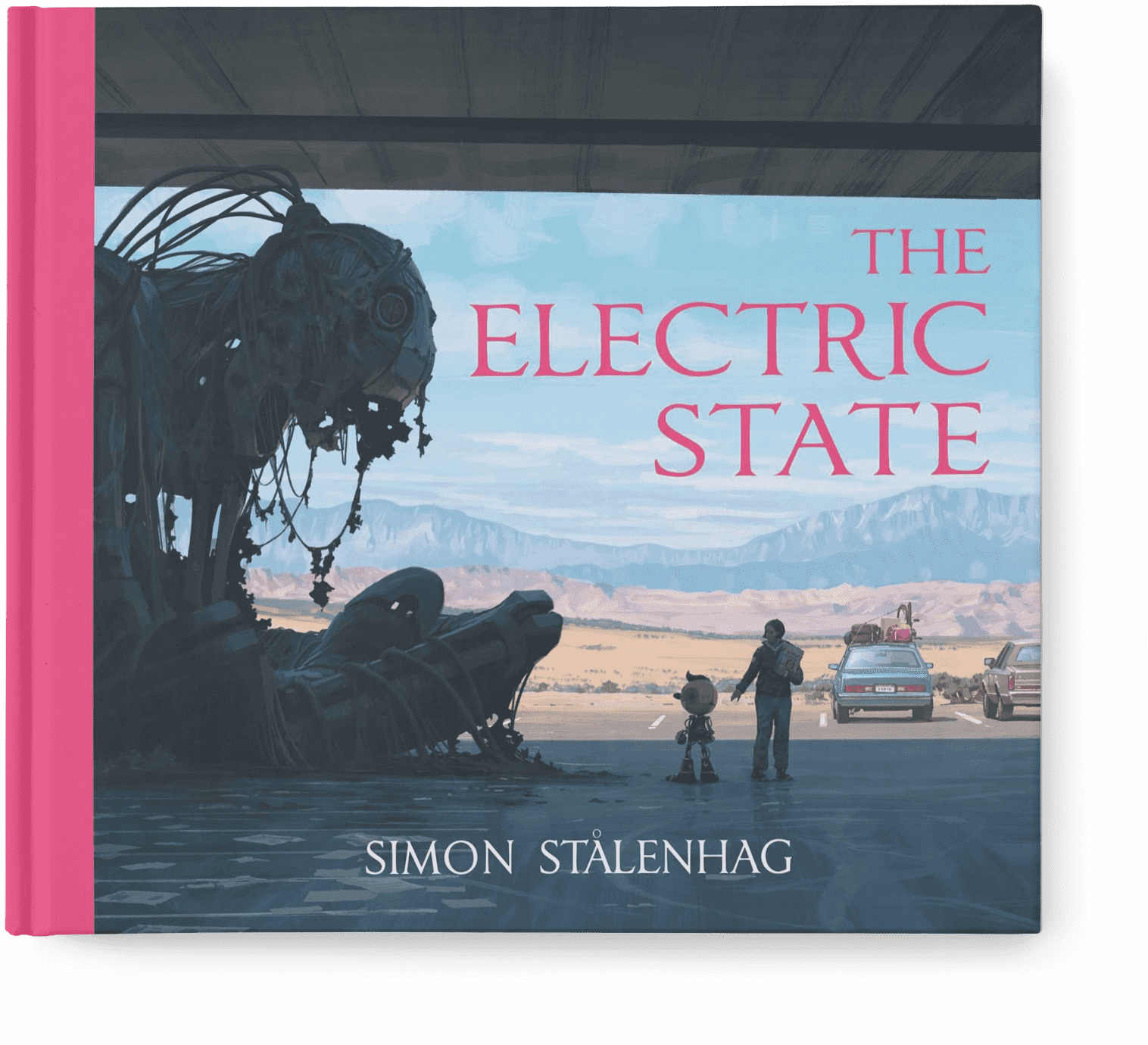 Giant Robots And Stunning Vistas - Electric State Cover (1516x1380), Png Download