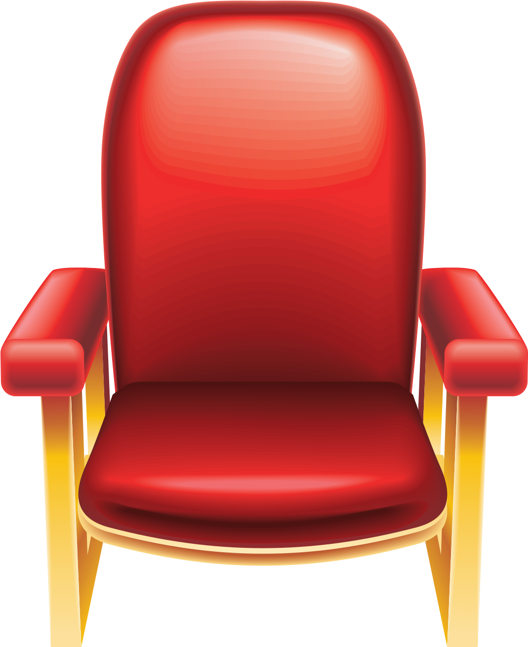 Download - Club Chair (2048x2048), Png Download
