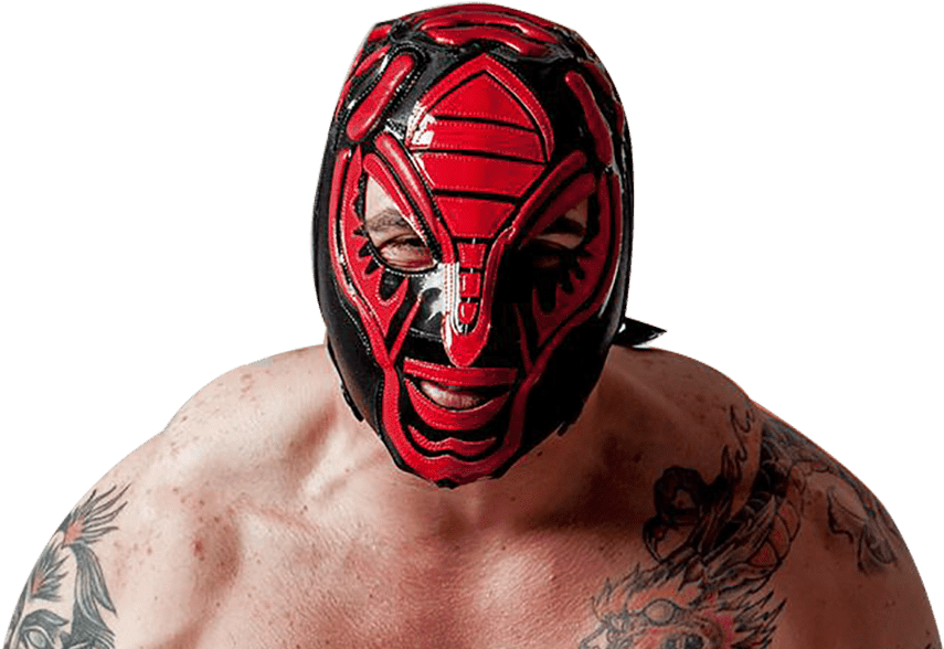 Red Scorpion Fabio Giarratano Wrestler In Pakistan - Lucha Libre (1339x655), Png Download