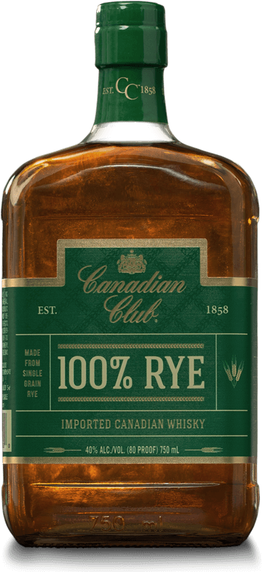 Canadian Club<span>®</span> - Blended Whiskey (372x1000), Png Download