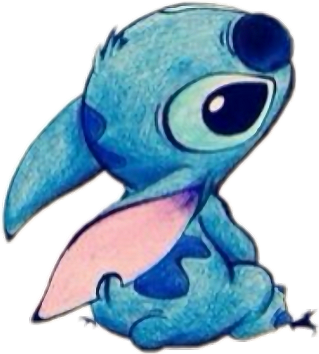 Lilo&stich Sticker - Stitch Easy Disney Drawings (1024x1135), Png Download