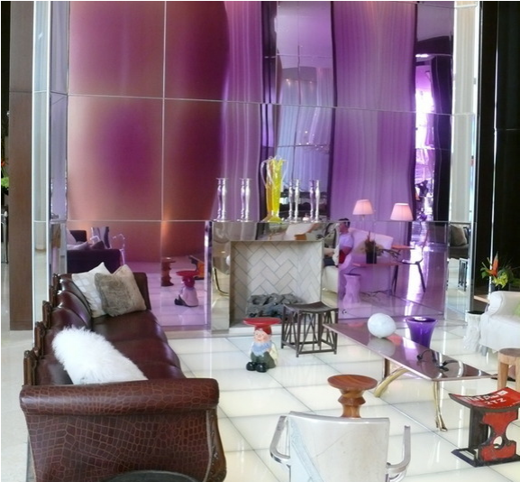 One Bedroom Luxurious Condo In Icon South Beach Ocean - Living Room (800x533), Png Download