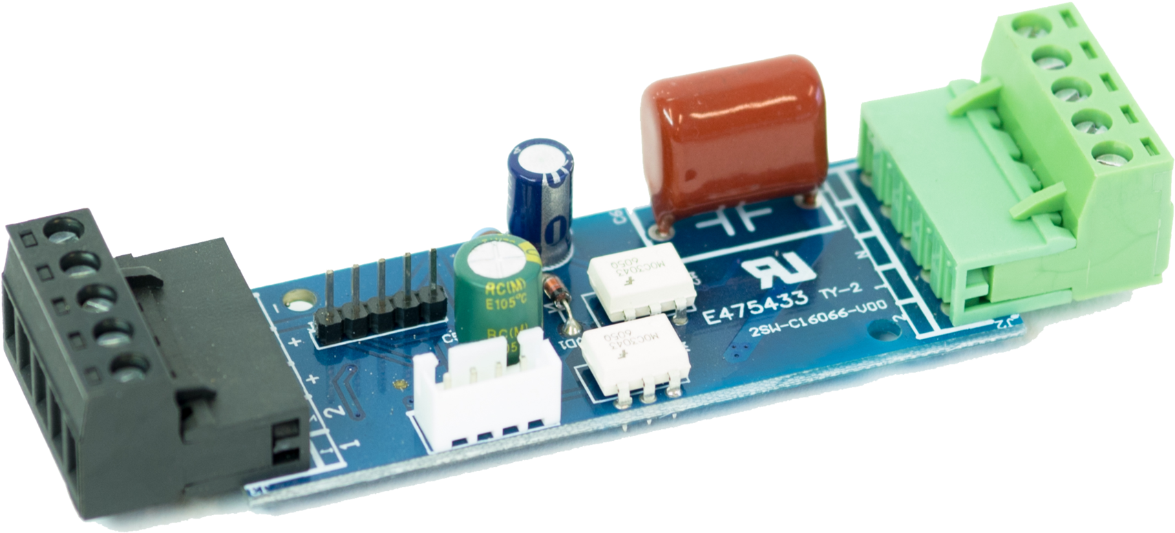 Bnr Alternating Flashing Controller For Wig-wag Traffic - Electronic Component (2048x1237), Png Download