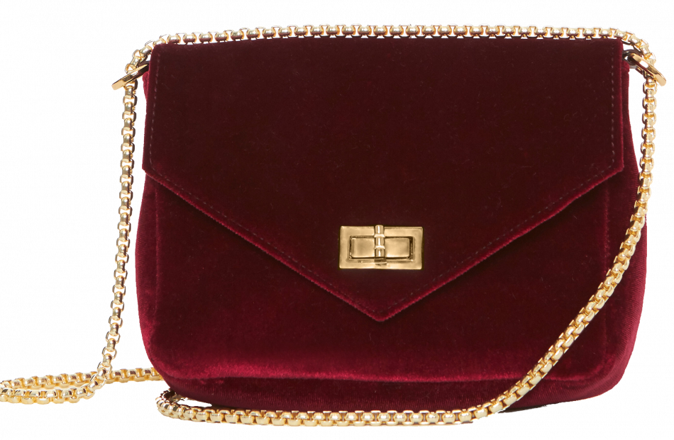 Anine Bing Havana Velvet Shoulder Bag $599 - Handbag (950x621), Png Download