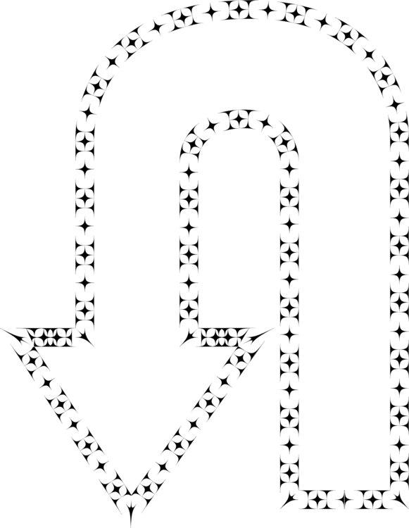 Arrow Computer Icons Sign Curve Line (581x750), Png Download