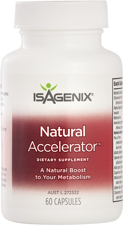 Natural Accelerator™ - Isagenix (1200x900), Png Download