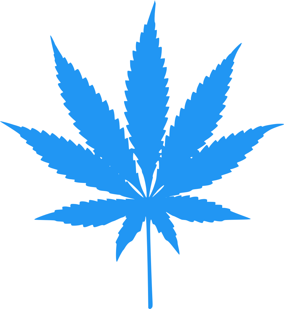 Download Png - Dark Green Weed Leaf (942x1024), Png Download