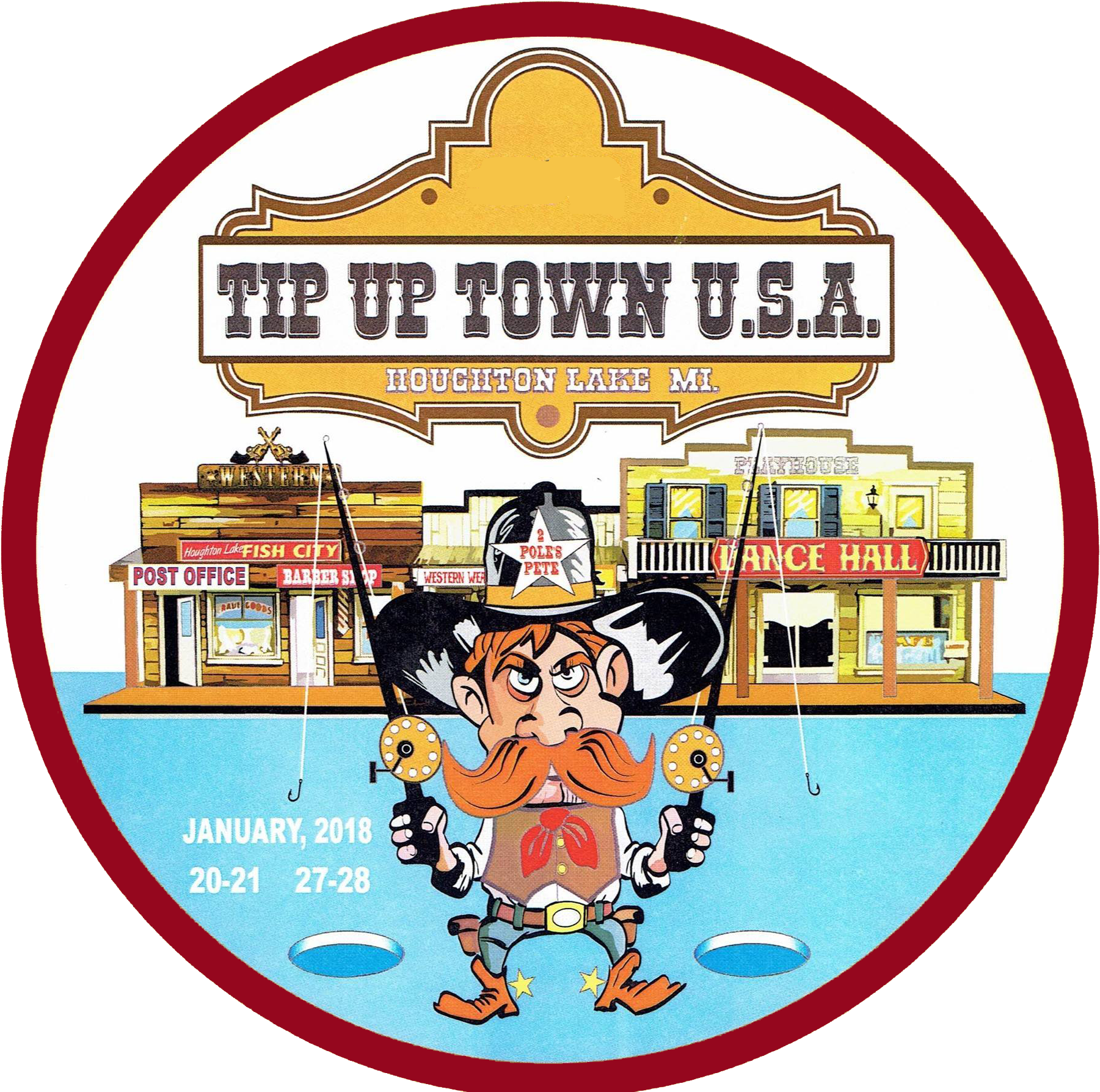 Tip Up Town Usa 2018 In Houghton Lake (1935x1954), Png Download