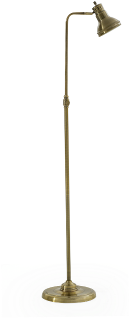 Image For Gold Floor Lamp From Economax - Lamp (519x804), Png Download