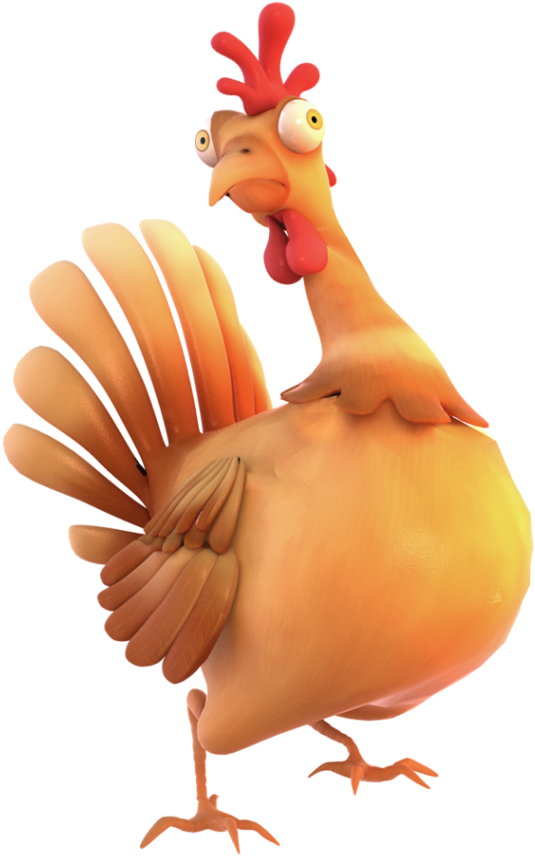 02 Character Hen Jack Thumbnail - Turkey (1024x949), Png Download