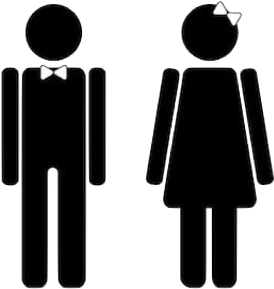 About Our Local - Male And Female Clipart (556x577), Png Download