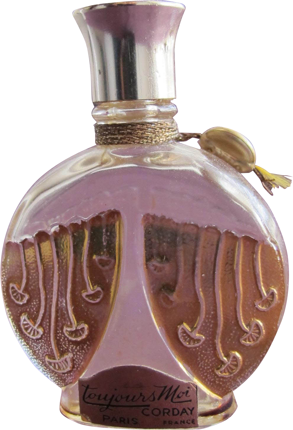 Corday Vintage Mini Perfume Bottle Toujours Moi French - Perfume (1458x1458), Png Download