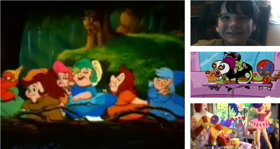 Jd's Birthday Party - Happily Ever After Cartoon Characters (1024x564), Png Download