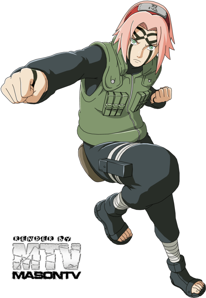 Sakura Great Ninja War (774x1032), Png Download