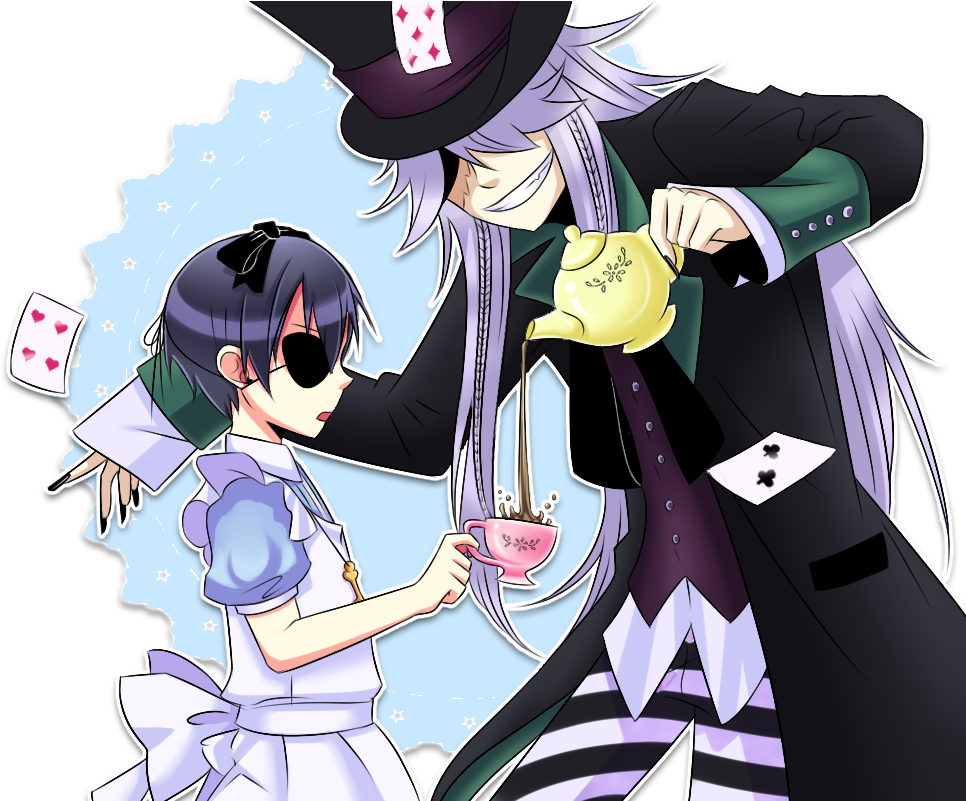 We're All Mad Here - Cartoon (1000x800), Png Download