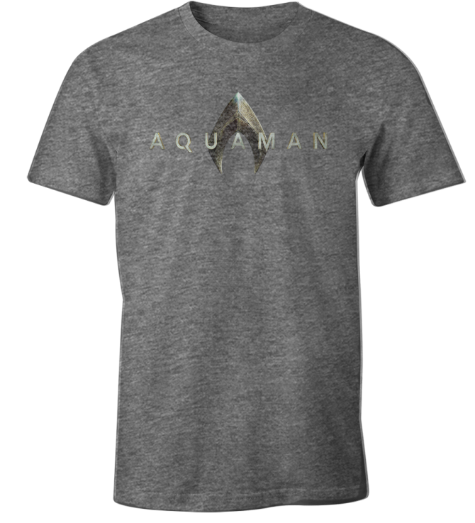 Aquaman Movie Logo - T-shirt (800x740), Png Download