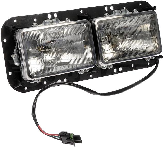 Kenworth Headlight Assembly Left K256 880 - Grille (640x579), Png Download