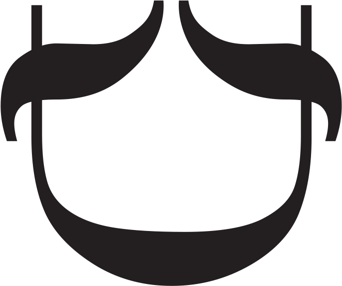 Beard Clipart Png (707x584), Png Download