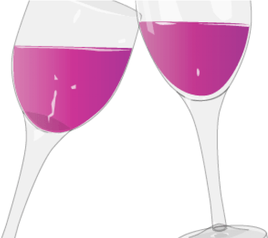 Pink Clipart Wine Glass - Wine Glass Clip Art (640x480), Png Download