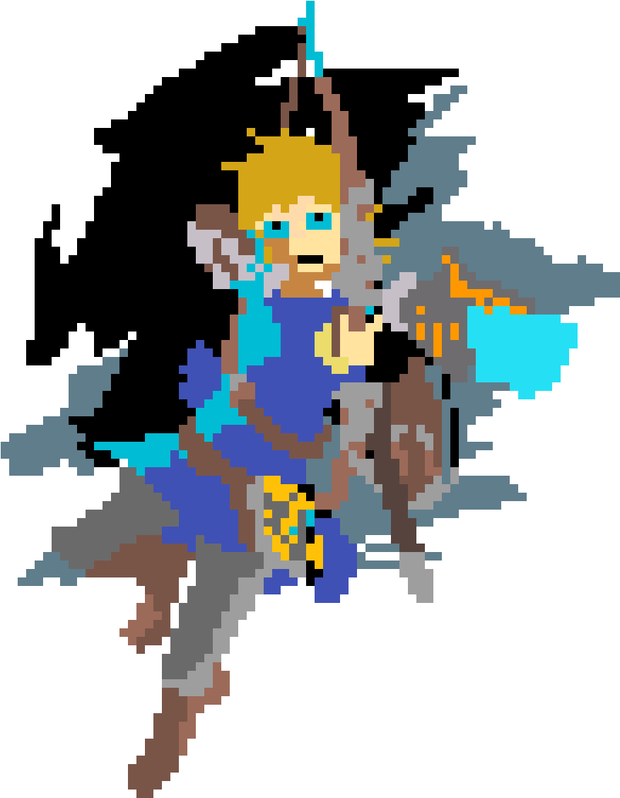 Link - Breath Of The Wild Character Designs (1200x1200), Png Download