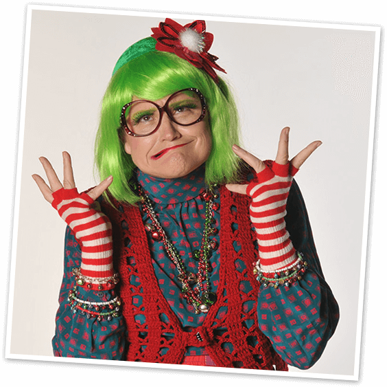 The Elf Goody Chimes At Mr - Girl (564x563), Png Download