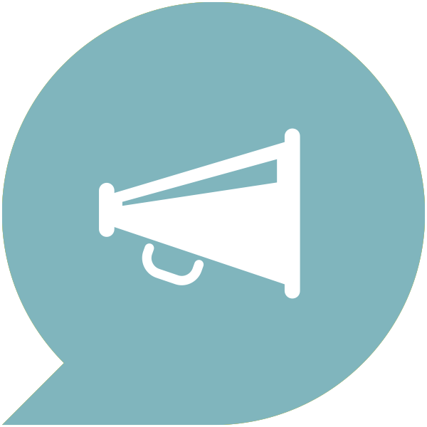 Announcement Icon Images - Pink Megaphone Png (600x600), Png Download