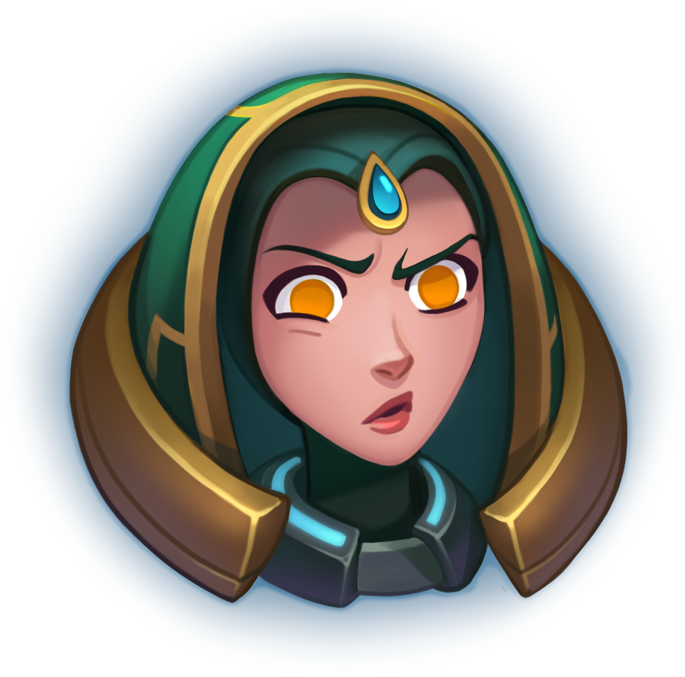 Estoy Pensando Maneras Guays De Repartirlos, Pero Vamos, - Lol Odyssey Sona Emote (1024x1024), Png Download