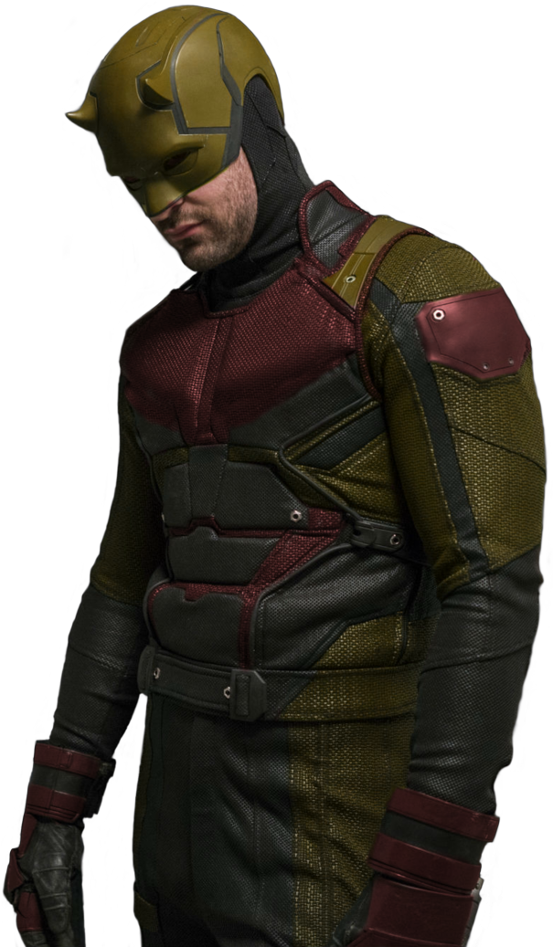 Daredevil Yellow Edit - Daredevil Mcu Png (737x1085), Png Download