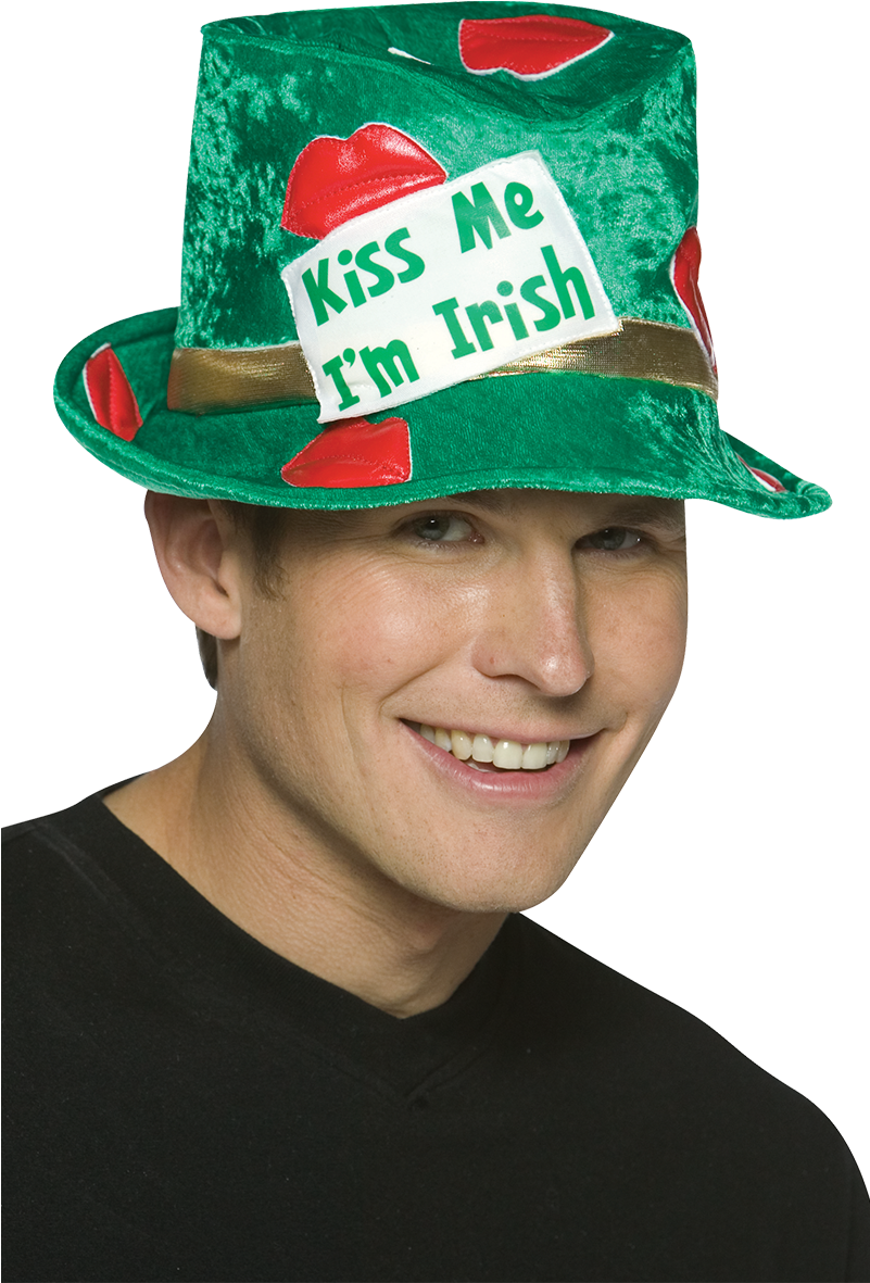 Kiss Me I'm Irish Hat - Kiss Me Im Irish Hat (800x1268), Png Download