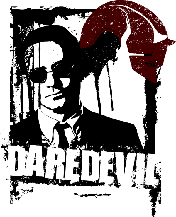 Fan Art Daredevil Season 2 Marvel Netflix Tumblr - Poster (600x741), Png Download