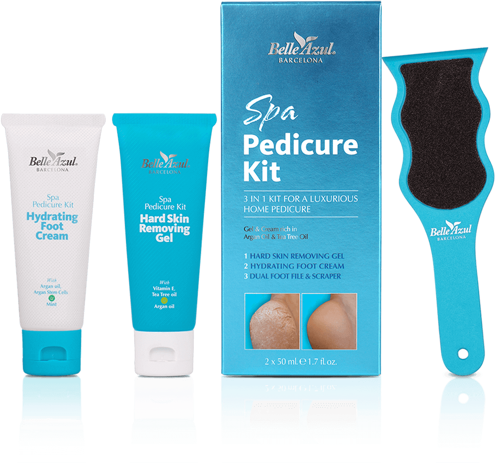 Spa Pedicure Kit - Sunscreen (995x1772), Png Download
