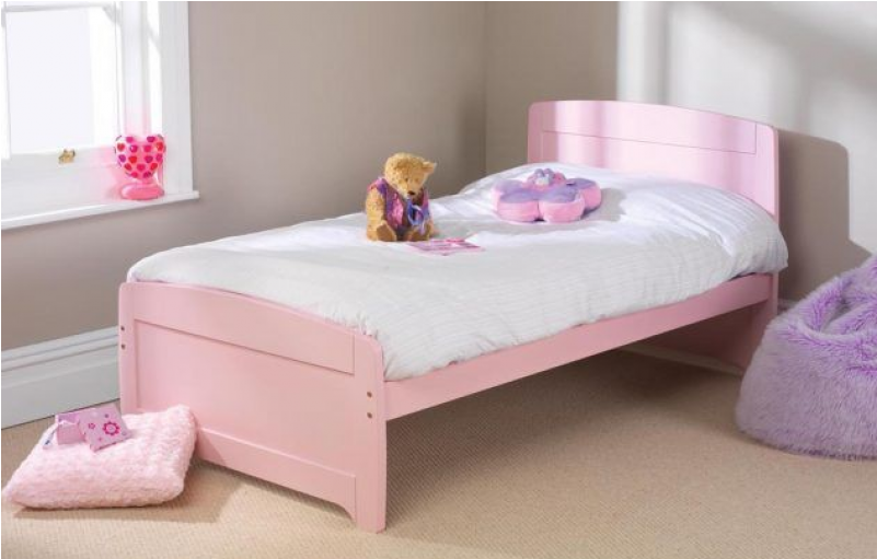 Rainbow Pink Bed Frame From - Bed Frame (800x800), Png Download