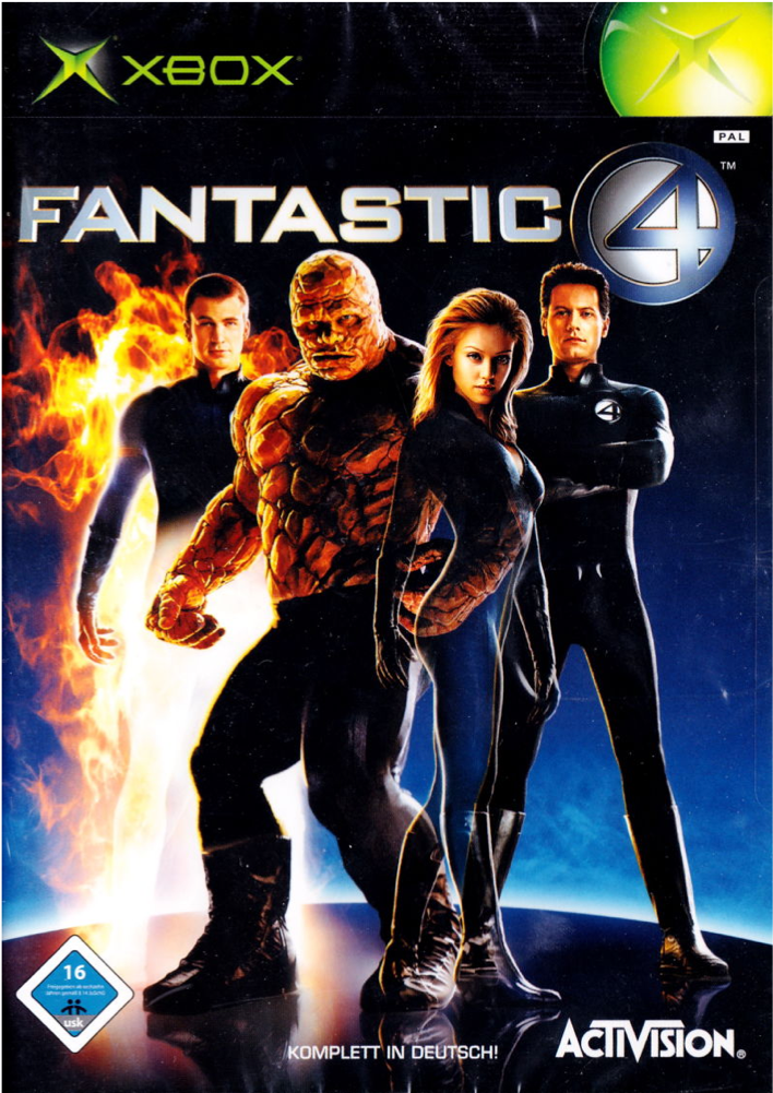 Fantastic4 - Fantastic 4 Video Game (1000x1000), Png Download
