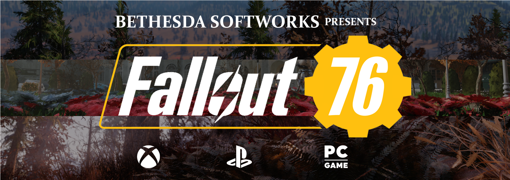 Fallout 76 - Fallout 76 Perk Builder (2000x700), Png Download