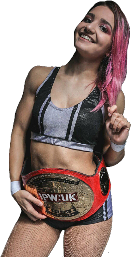 Tessa Blanchard - Ipw Uk Women's Championship (476x903), Png Download