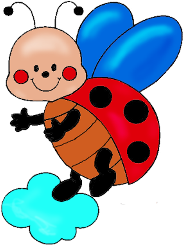 0 D37d7 2d1d5c1 Orig Cute Clipart, Lady Bugs, Bird - Ladybug For School Clipart (800x800), Png Download
