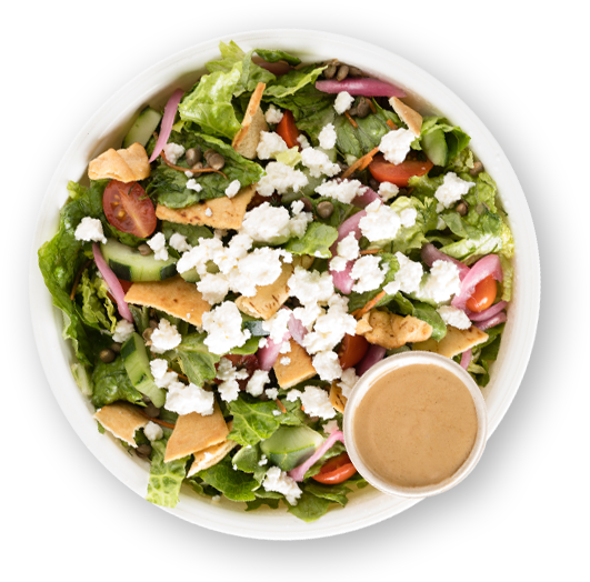Greek Salad (612x535), Png Download