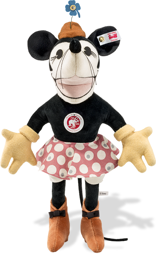 Steiff Bear - Minnie Mouse Steiff (500x813), Png Download