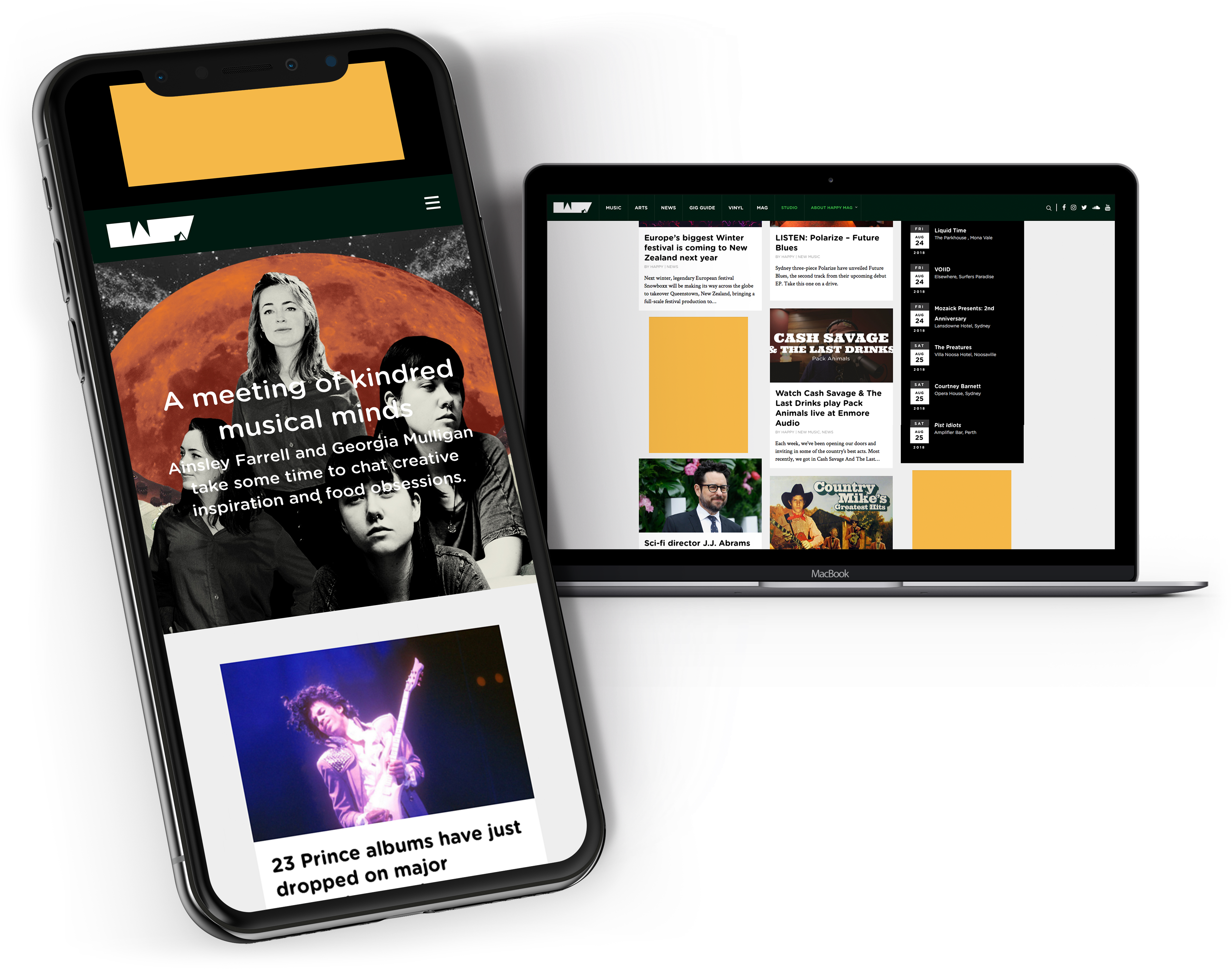 Home > Media Kit 2018 > Iphone Macbook Yellow Crop (4018x3172), Png Download